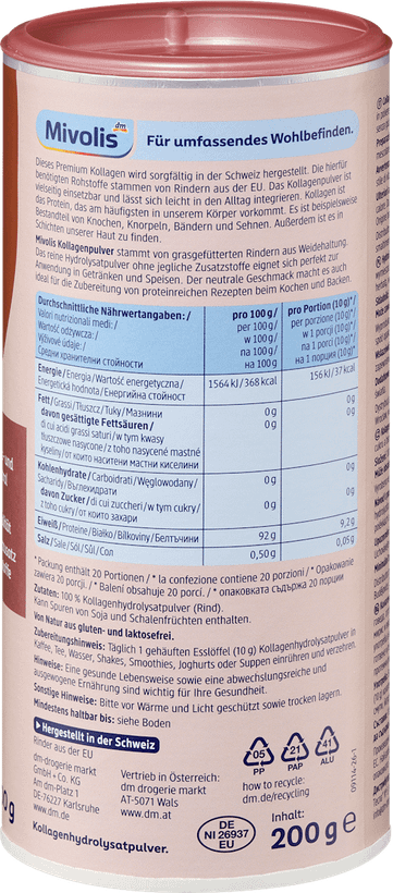کلاژن میولیس اورجینال آلمان 200ml | جوانسازی پوست + تقویت مفاصل و استخوان