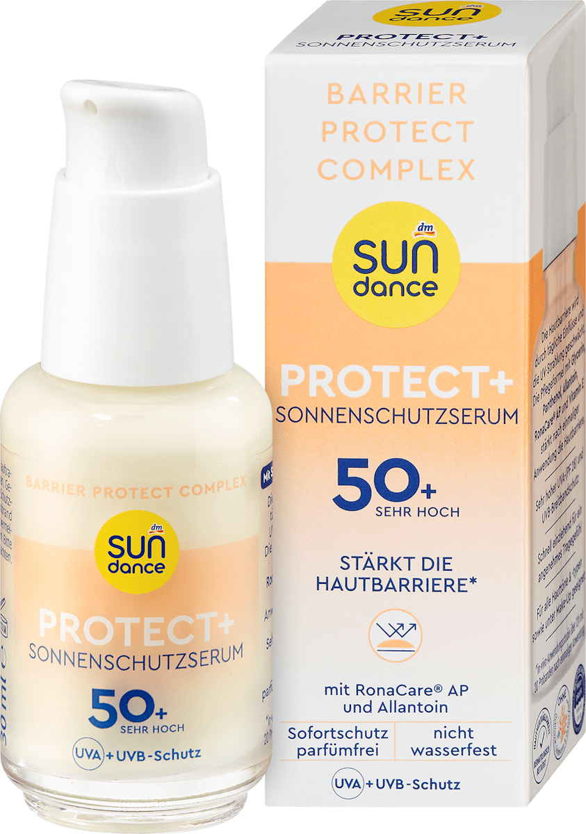 سرم ضدآفتاب صورت ساندنس SPF 50+ 30 میل | محافظت بالا و بافت سبک