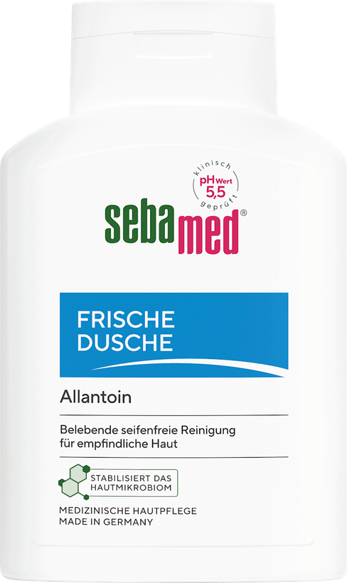 ژل دوش سبامد مدل Frische Dusche با آلانتوئین 200 میل - Sebamed Duschgel