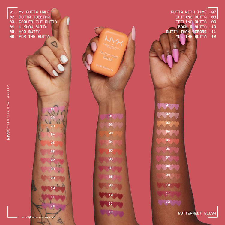 رژگونه نیکس Buttermelt Blush | جلوه طبیعی و ماندگار