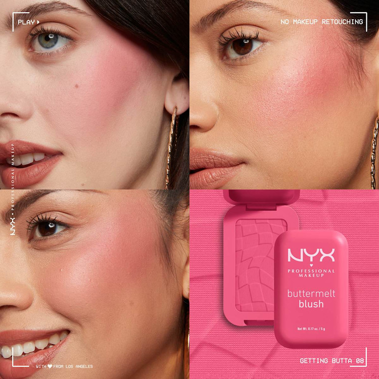 رژگونه نیکس Buttermelt Blush | جلوه طبیعی و ماندگار