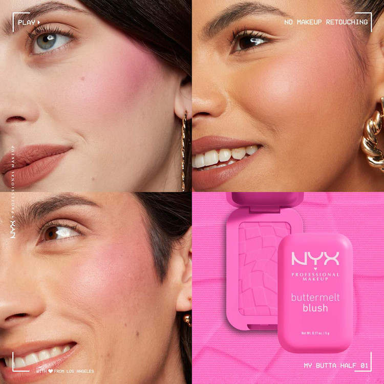 رژگونه نیکس Buttermelt Blush | جلوه طبیعی و ماندگار