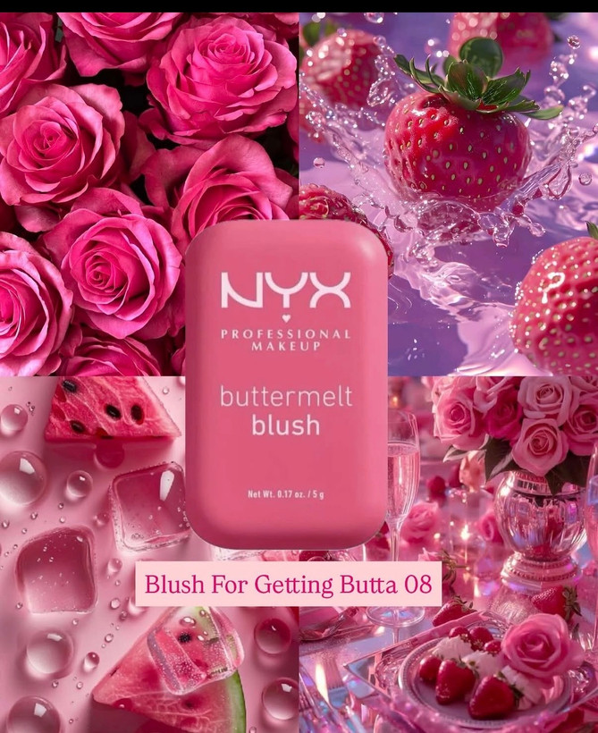 رژگونه نیکس Buttermelt Blush | جلوه طبیعی و ماندگار