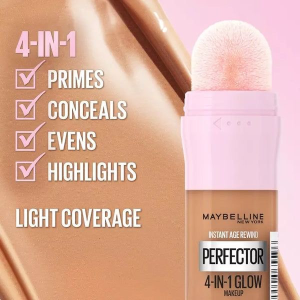 پرفکتور ۴ در ۱ میبلین Instant Perfector Glow | جلوه درخشان