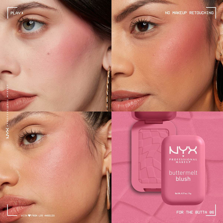 رژگونه نیکس Buttermelt Blush | جلوه طبیعی و ماندگار