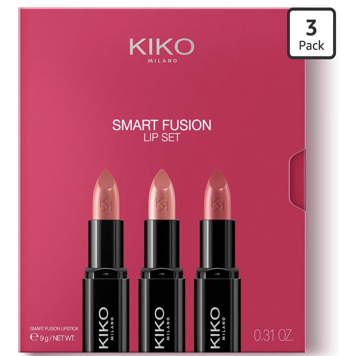 ست رژ لب کیکو میلانو Smart Fusion شماره ۰۳ | ۳ عددی